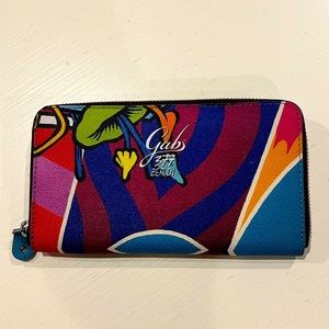 Gabs Italian Printed Leather Wallet